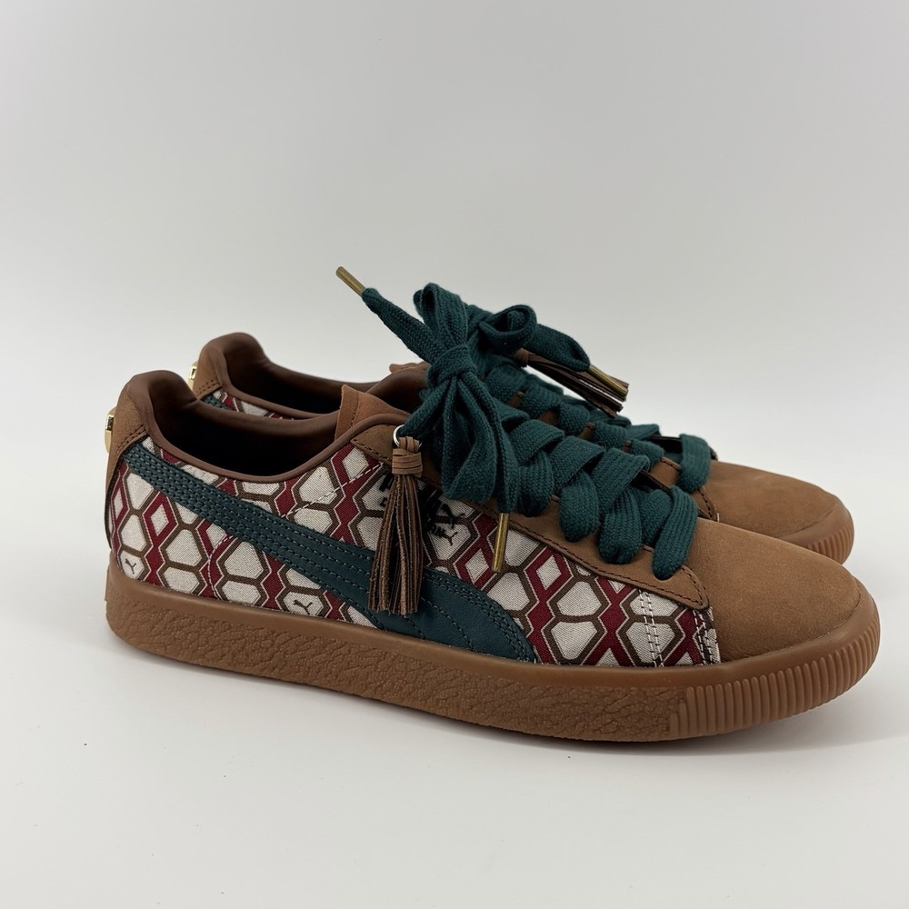 Puma Clyde x Tassle Dapper Dan Color Friar Brown‎ 388170-01 Men's Size 8.5